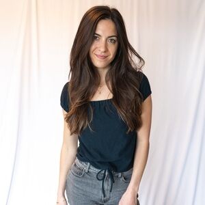 Madewell off the shoulder top